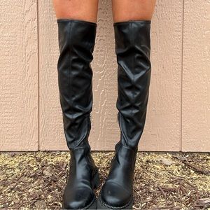 Vince Camuto leather over the knee boots